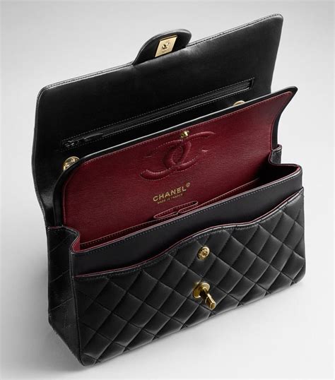 chanel caviar flap bag inside|The Ultimate Chanel Flap Guide .